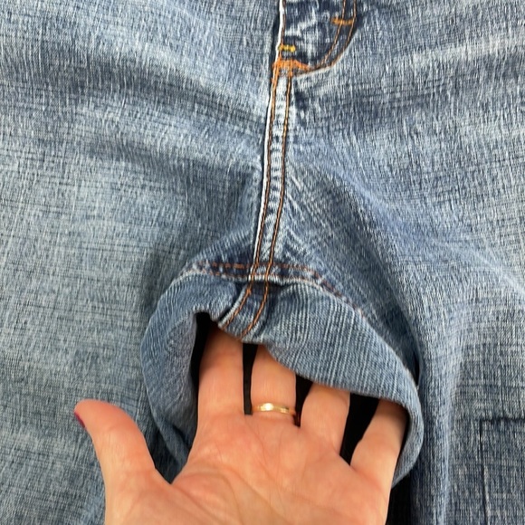 Zana Di Vintage Jeans Women's 20 Distressed Patchwork Baggy Denim Hip Hop 90's - Picture 6 of 16